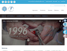 Tablet Screenshot of medicina.uncoma.edu.ar