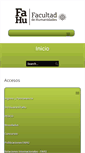 Mobile Screenshot of fahuweb.uncoma.edu.ar