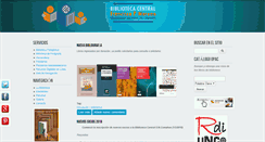 Desktop Screenshot of bibliocentral.uncoma.edu.ar